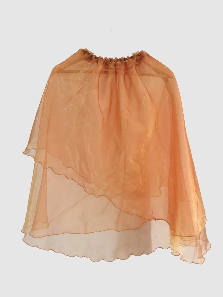 2-Tiered Organza Flared Skirt (various colours UK 8,10)